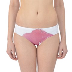 Pink Lips Hipster Bikini Bottoms by Brittlevirginclothing