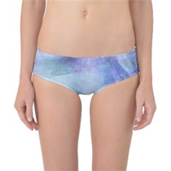 Blue Hipster Pattern Classic Bikini Bottoms by Brittlevirginclothing