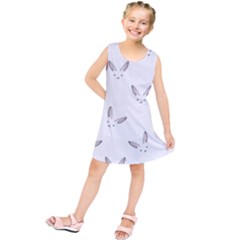 Cute Bunnies Kids  Tunic Dress by Brittlevirginclothing