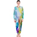 Rainbow feather OnePiece Jumpsuit (Ladies)  View1