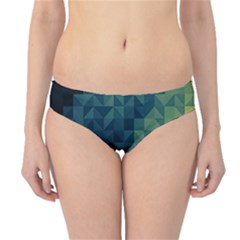 Gradiant Blue Hipster Bikini Bottoms by Brittlevirginclothing