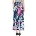 Colorful palm pattern Maxi Skirts View2