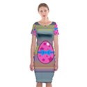 Holidays Occasions Easter Eggs Classic Short Sleeve Midi Dress View1