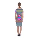 Holidays Occasions Easter Eggs Classic Short Sleeve Midi Dress View2