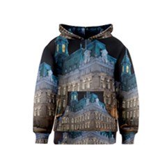 Montreal Quebec Canada Building Kids  Pullover Hoodie by Nexatart