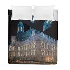 Montreal Quebec Canada Building Duvet Cover Double Side (full/ Double Size)