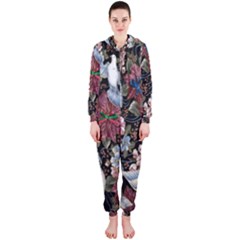 Quilt Hooded Jumpsuit (ladies) 