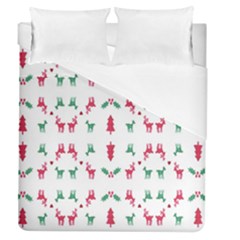 Reindeer Pattern Duvet Cover (queen Size)