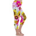 Flowers Blossom Bloom Nature Plant Capri Winter Leggings  View3