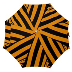 Tiger Pattern Straight Umbrellas