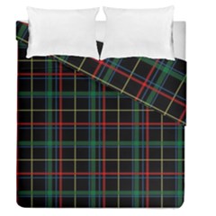 Plaid Tartan Checks Pattern Duvet Cover Double Side (queen Size) by Nexatart