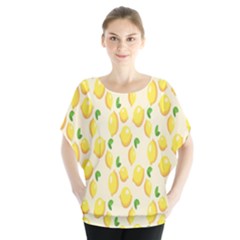 Pattern Template Lemons Yellow Blouse