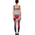 Valentines day pattern OnePiece Catsuit View2