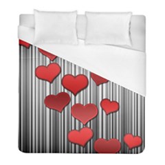 Valentines Day Pattern Duvet Cover (full/ Double Size)