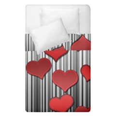 Valentines Day Pattern Duvet Cover Double Side (single Size)