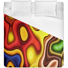 Pattern Background Structure Duvet Cover (king Size)