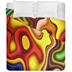 Pattern Background Structure Duvet Cover Double Side (california King Size)