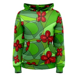 Flowers Women s Pullover Hoodie by Valentinaart