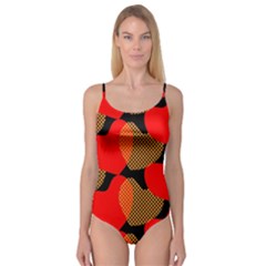 Heart Pattern Camisole Leotard 