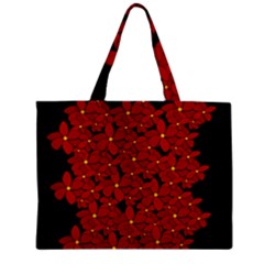 Red Bouquet  Zipper Mini Tote Bag