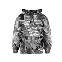 Mosaic Stones Glass Pattern Kids  Zipper Hoodie by Nexatart