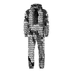 Mosaic Stones Glass Pattern Hooded Jumpsuit (kids) by Nexatart