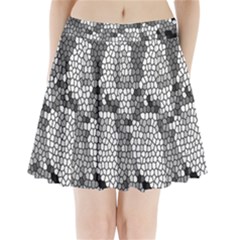 Mosaic Stones Glass Pattern Pleated Mini Skirt by Nexatart