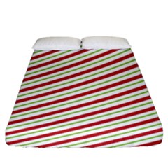 Stripes Fitted Sheet (king Size)