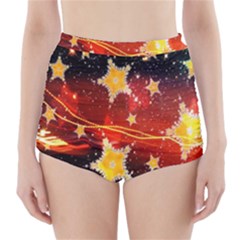 Holiday Space High-waisted Bikini Bottoms by Nexatart