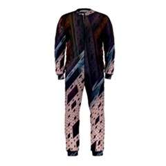 Industry Fractals Geometry Graphic Onepiece Jumpsuit (kids) by Nexatart