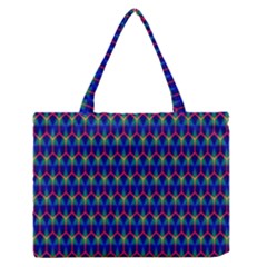 Honeycomb Fractal Art Medium Zipper Tote Bag