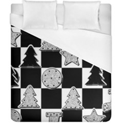 Xmas Checker Duvet Cover (california King Size)