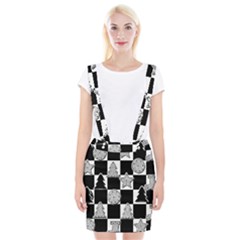 Xmas Checker Suspender Skirt by Nexatart