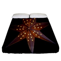 Star Light Decoration Atmosphere Fitted Sheet (queen Size)