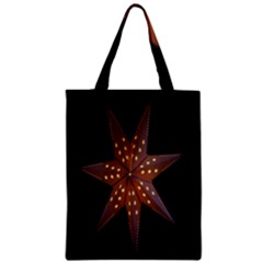 Star Light Decoration Atmosphere Zipper Classic Tote Bag by Nexatart