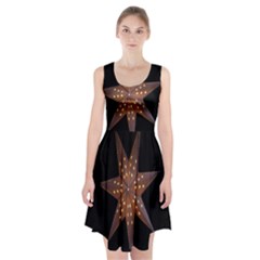 Star Light Decoration Atmosphere Racerback Midi Dress