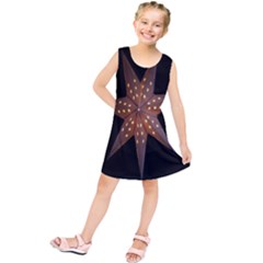 Star Light Decoration Atmosphere Kids  Tunic Dress