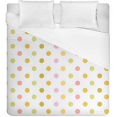 Polka Dots Retro Duvet Cover (king Size)