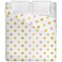 Polka Dots Retro Duvet Cover Double Side (California King Size) View1