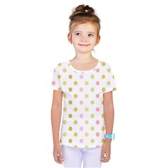 Polka Dots Retro Kids  One Piece Tee