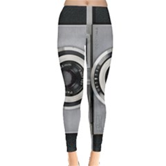 Vintage Camera Leggings  by Nexatart