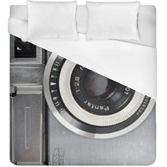 Vintage Camera Duvet Cover (king Size)