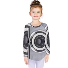 Vintage Camera Kids  Long Sleeve Tee