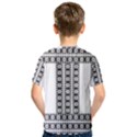 Pattern Background Texture Black Kids  Sport Mesh Tee View2