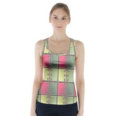 Seamless Pattern Seamless Design Racer Back Sports Top