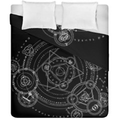 Formal Magic Circle Duvet Cover Double Side (california King Size)