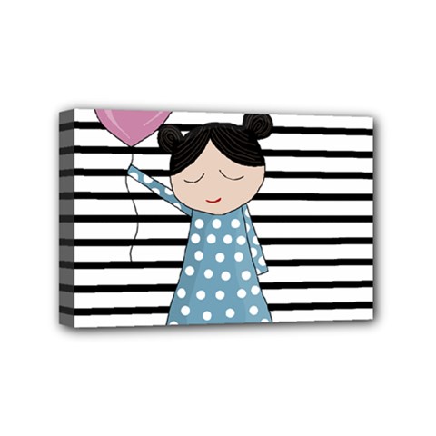 Valentines Day Design Mini Canvas 6  X 4  by Valentinaart