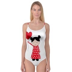 Girl In Love Camisole Leotard 