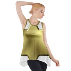 Sheriff Badge Clip Art Side Drop Tank Tunic by Nexatart