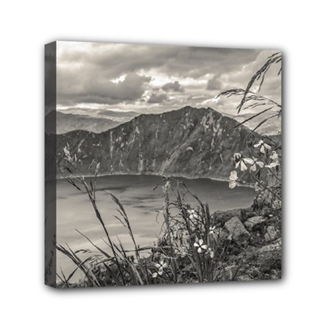 Quilotoa Lake Latacunga Ecuador Mini Canvas 6  X 6  by dflcprints